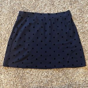 Joules polka dot mini skirt